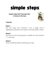 Oopie Yipee DIY Pet Pancake Mix